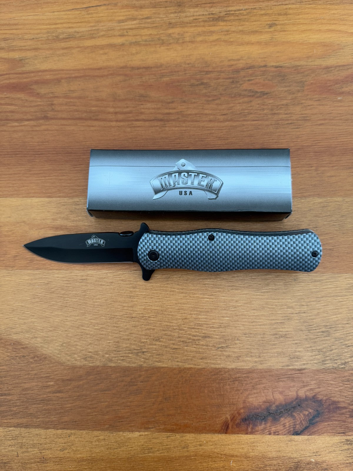 3.25" BLADE STAINLESS STEEL SPRING ASSISTED OPENING NYLON FIBER HANDLE