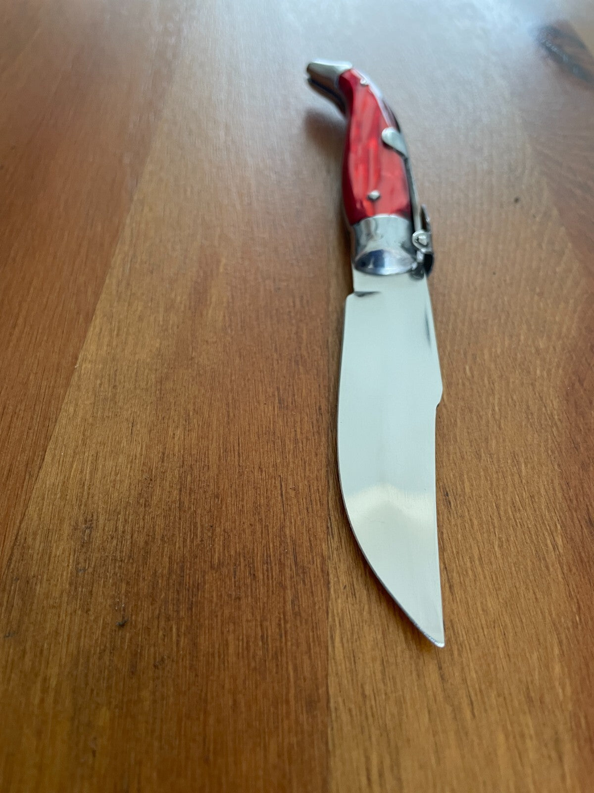 3.3" Spanish Navaja Pocket Knife Celluloid Scales Handcrafted in Spain US Seller