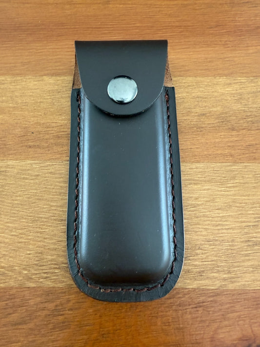 Leather Sheath for Folding Knives 4 x 11.5 cm (1.6 x 4.5 in) Belt Pouch Knife