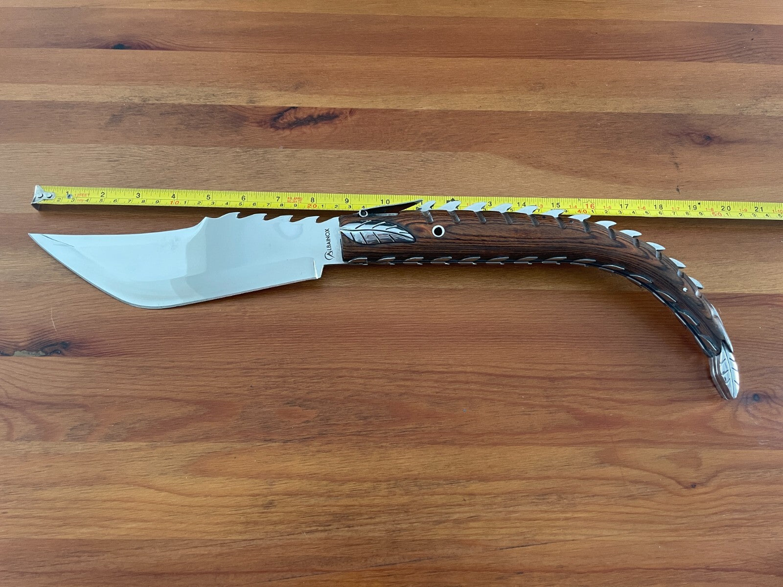 8.5" Giant Navaja Espino with Ratchet Imported from Spain - USA Seller