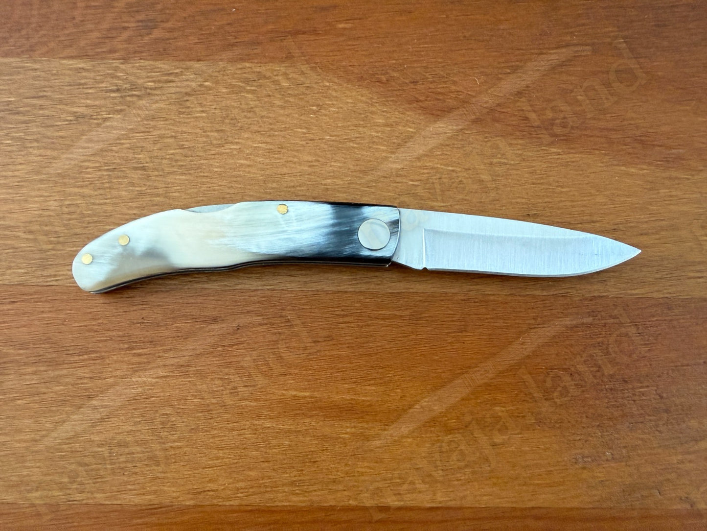 2.56” Joker Setter Bushcraft Folding Knife (Bull Horn Handle) Handmade Spain