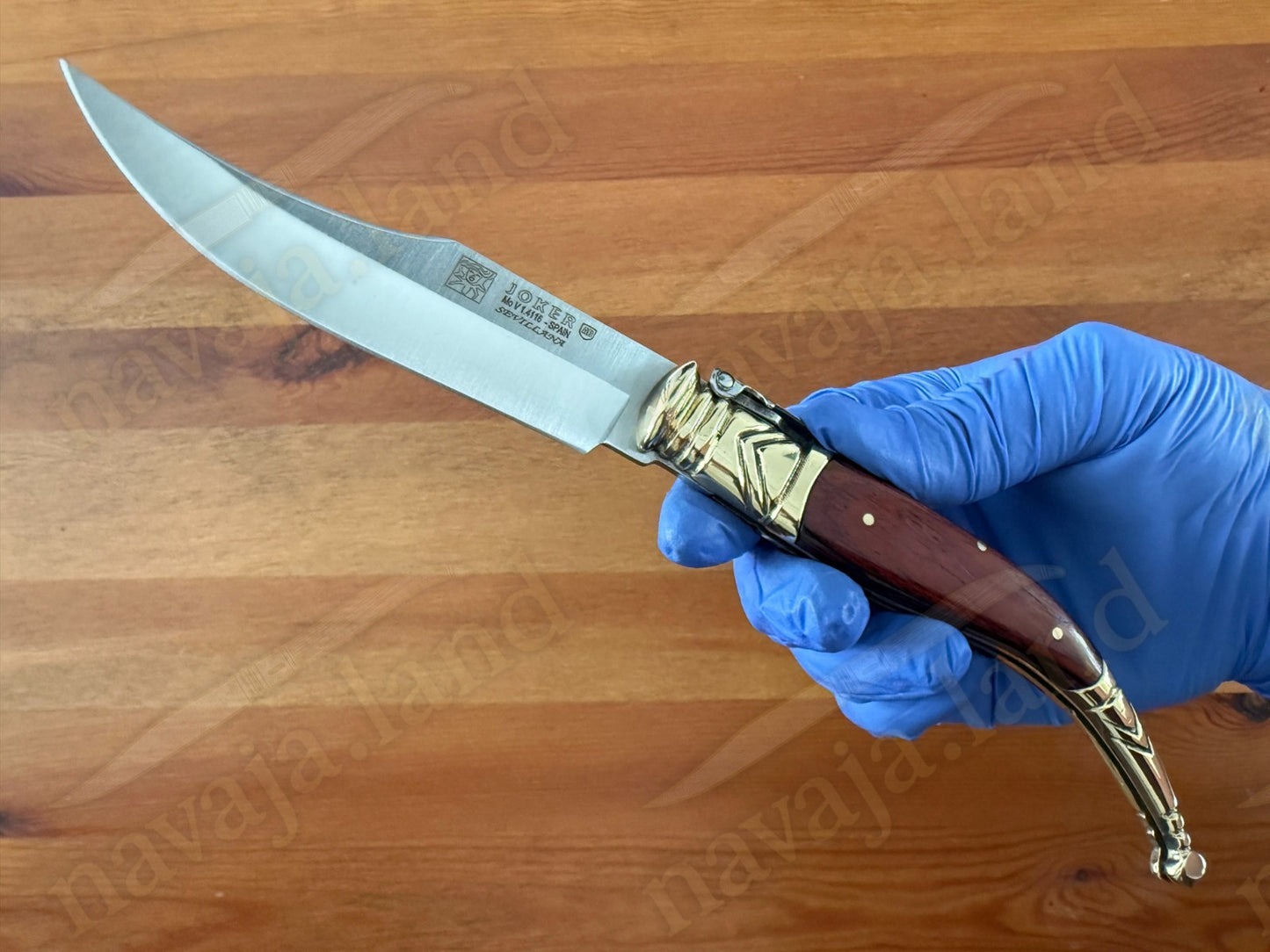 4.5” Navaja Joker Sevillana Classic Navaja Pocket Knife From Spain NO Ratchet