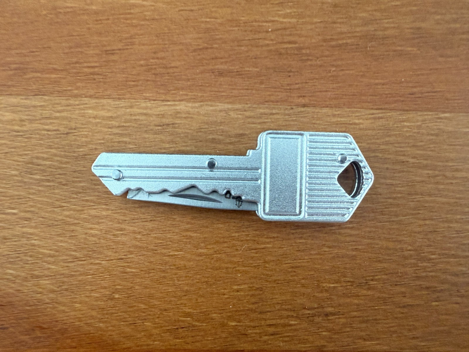 Keychain Compact Mini Folding Knife Stainless Blade Aluminum Handle From Spain
