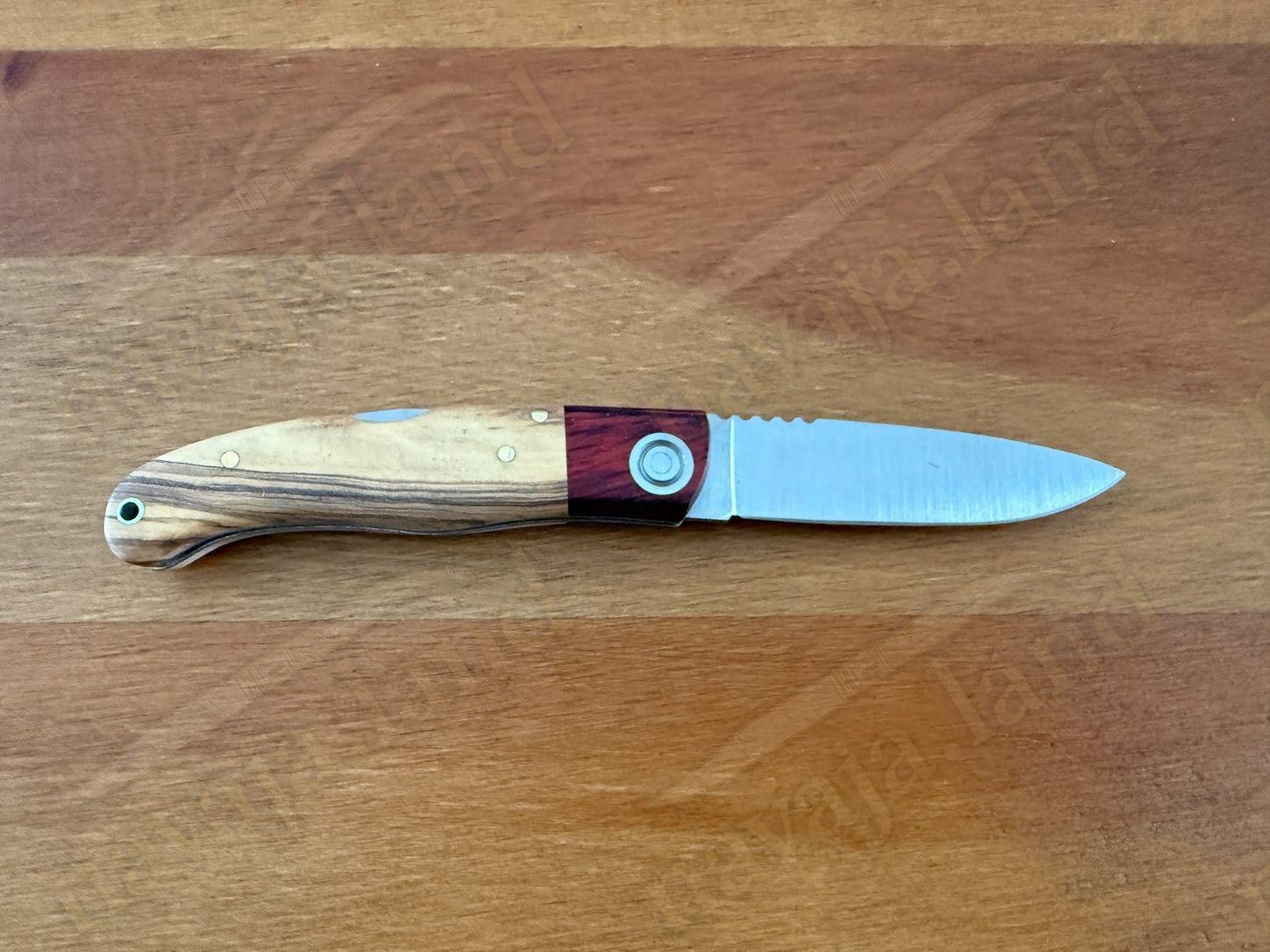 Joker Koala Pocket Knife 2.75” MOVA Blade Olive Wood & Rosewood Handle
