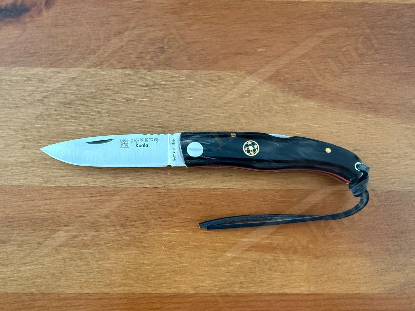 2.8” Joker Ibérica Folding Knife Buffalo Horn Handle MOVA 1.4116 Stainless Steel