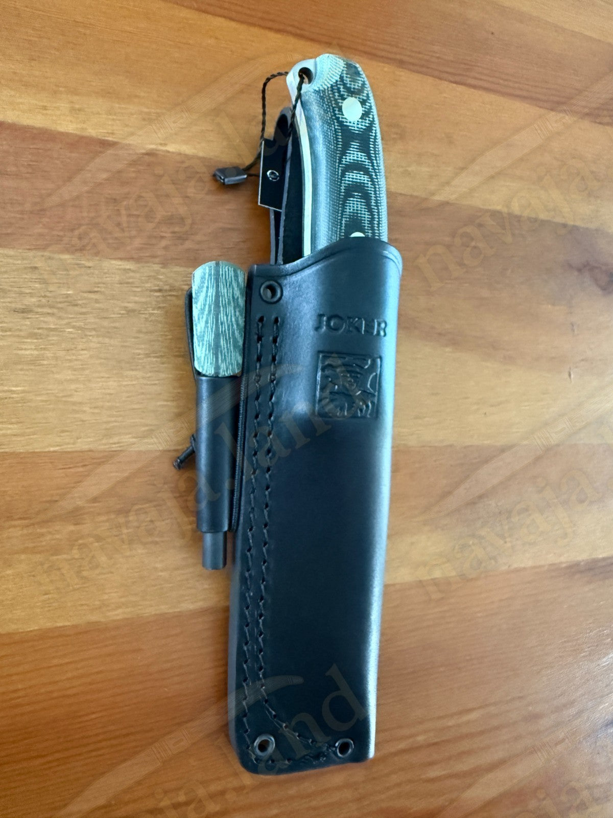 Joker Ursus Survival Knife Böhler N695 Green Micarta + Firesteel + Paracord