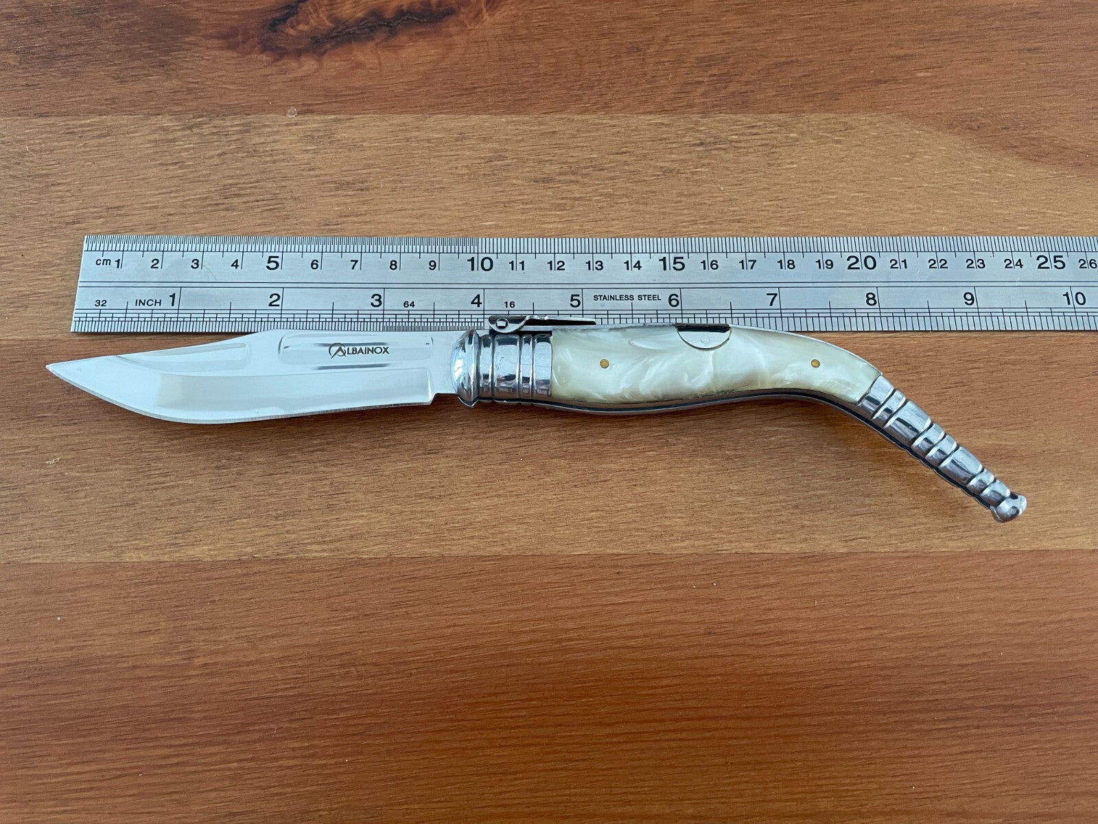 3.75" Navaja Sevillana Bandolera Nacre Imitation Handle from Spain -  US Seller