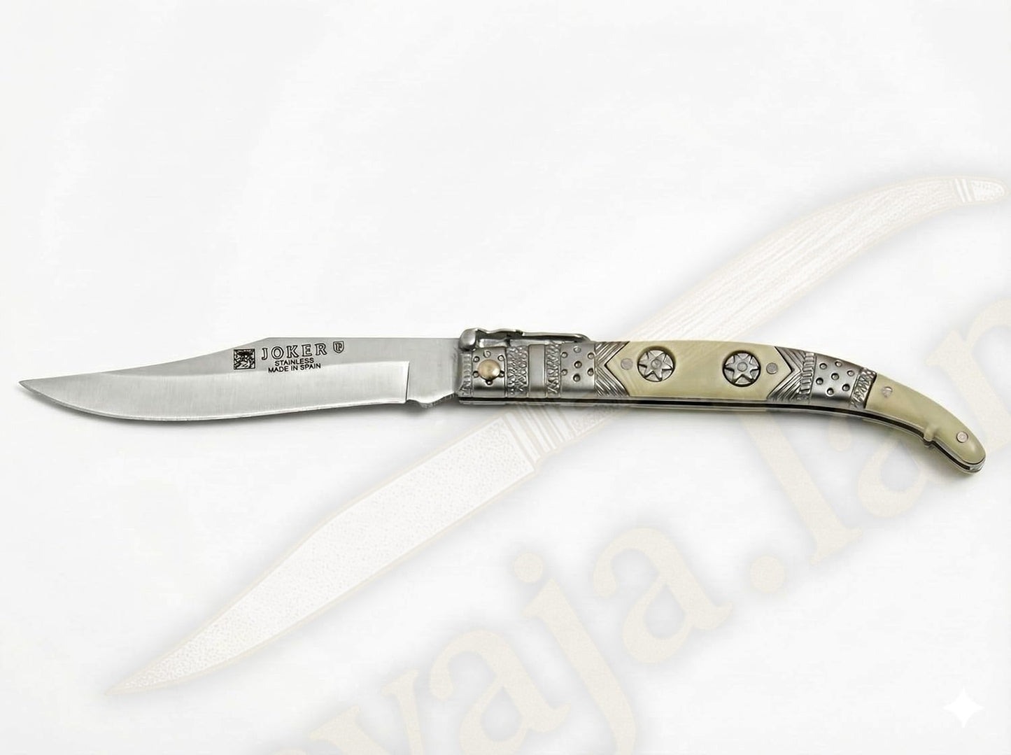 3.5” Albacete Navaja Joker Arabian Knife Zamak Handle Handmade Slipjoint Spain