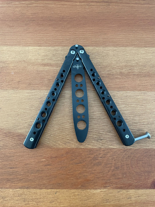 3.9" Butterfly Trainer Knife Practice Balisong Dull Training Tool Good Quality