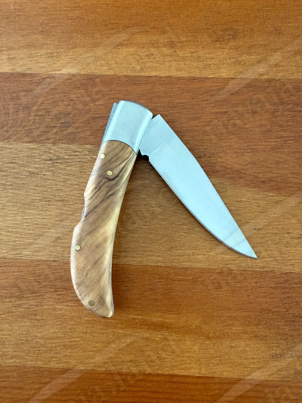 3.74” Joker Pointer Camping Folding Knife (Olive Wood Handle) From Spain