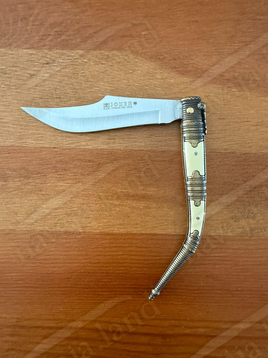 3.9” Albacete Navaja Joker Arabian Knife Zamak Handle Handmade Slipjoint Spain