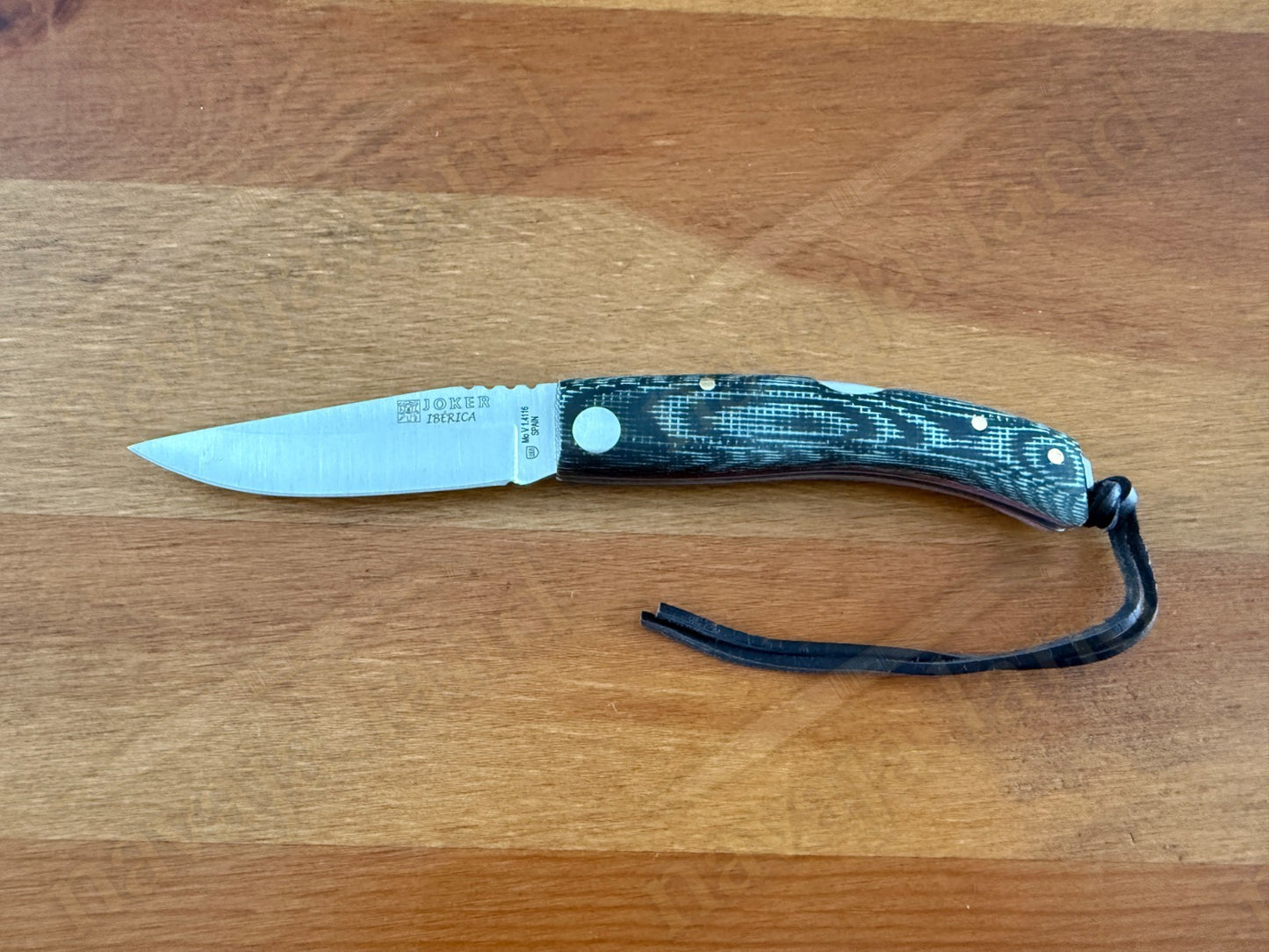 Joker Ibérica Folding Knife Green Micarta Handle 3” MOVA 1.4116 Stainless Steel