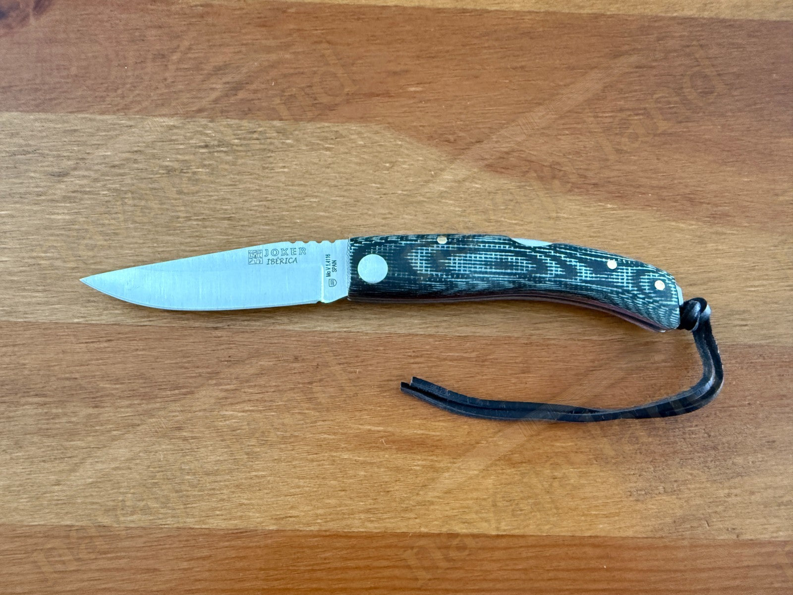 Joker Ibérica Folding Knife Green Micarta Handle 3” MOVA 1.4116 Stainless Steel