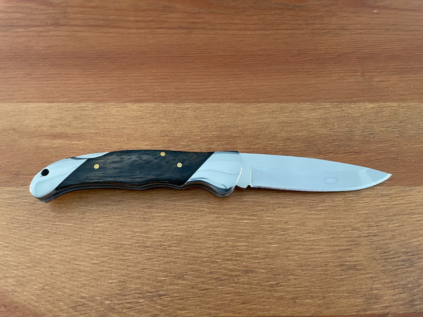 3.4" 420 Steel Tramuntana Folding Knife Marinera de Lux Model Steel and Ebony
