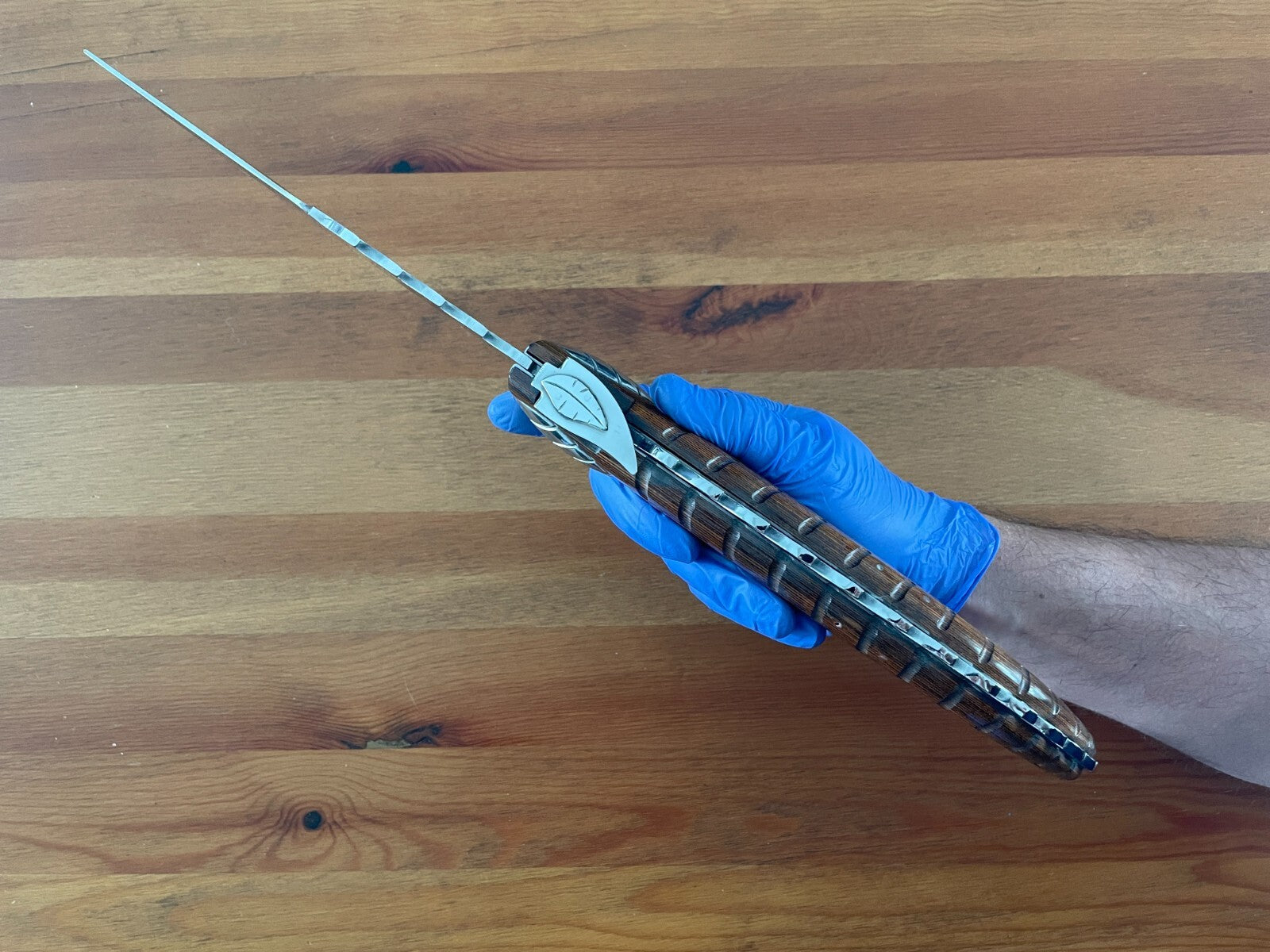 8.5" Giant Navaja Espino with Ratchet Imported from Spain - USA Seller