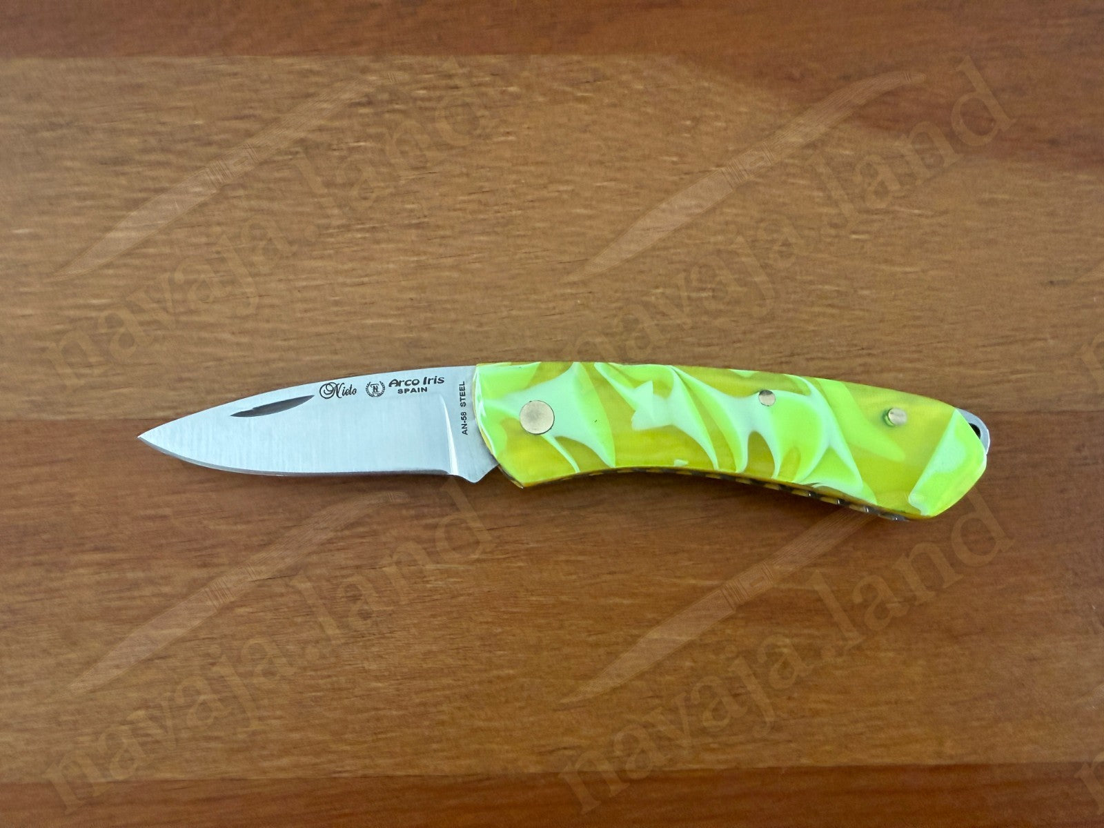 Miguel Nieto ARCO IRIS Spanish Pocket Knife 2 in. Blade AN-58 Steel From Spain
