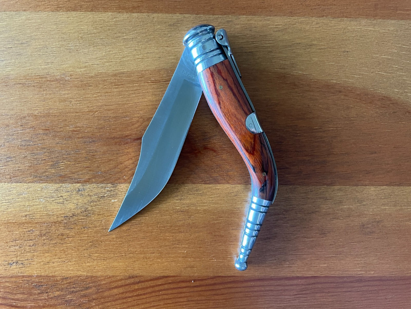 4.5” Navaja Sevillana Style Pocket Knife Handmade in Albacete Spain - USA Seller