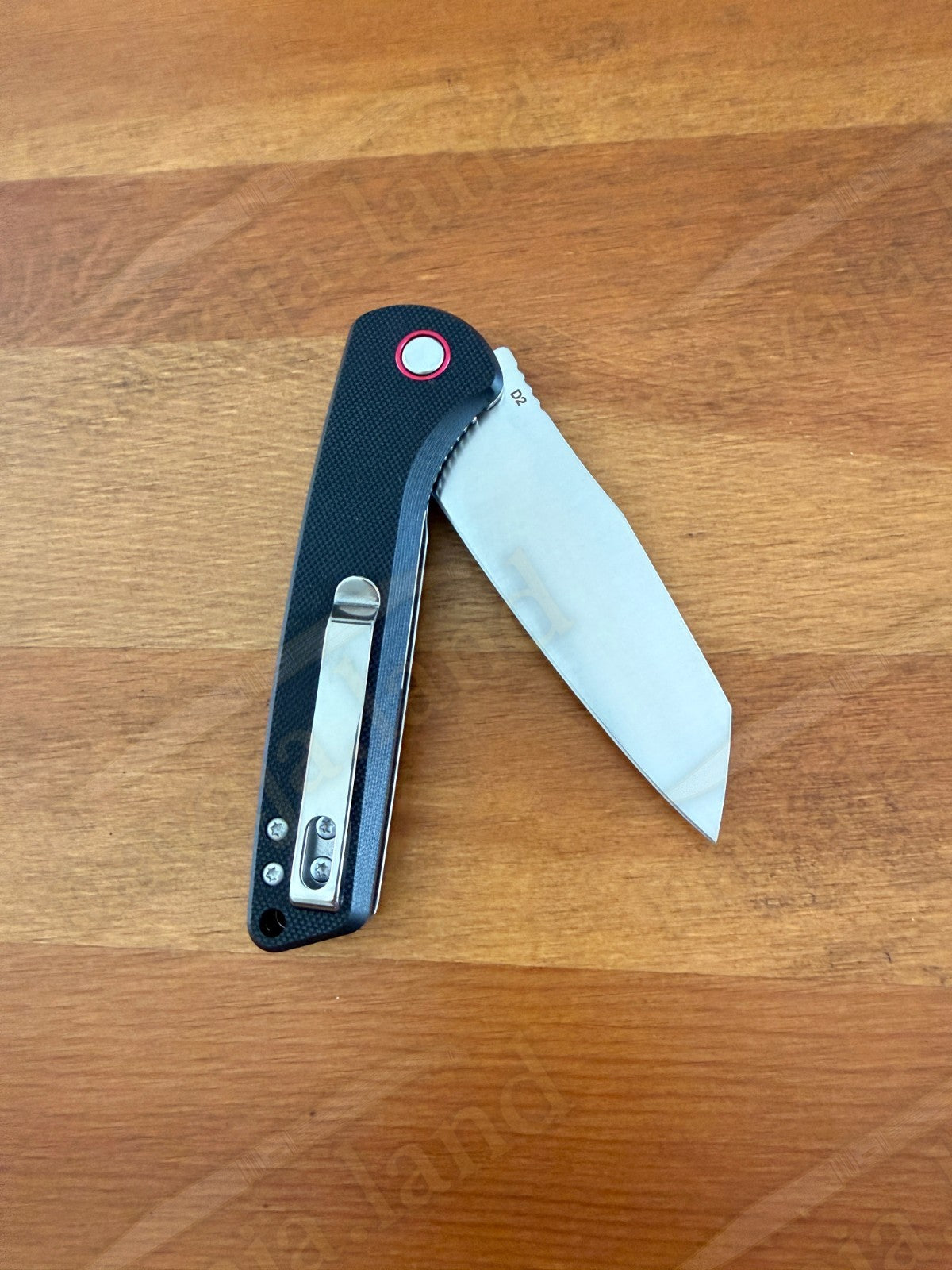 Folding Knife Carbon Fiber & G10 Handle - D2 Steel - 3.5" Blade Presentation Box