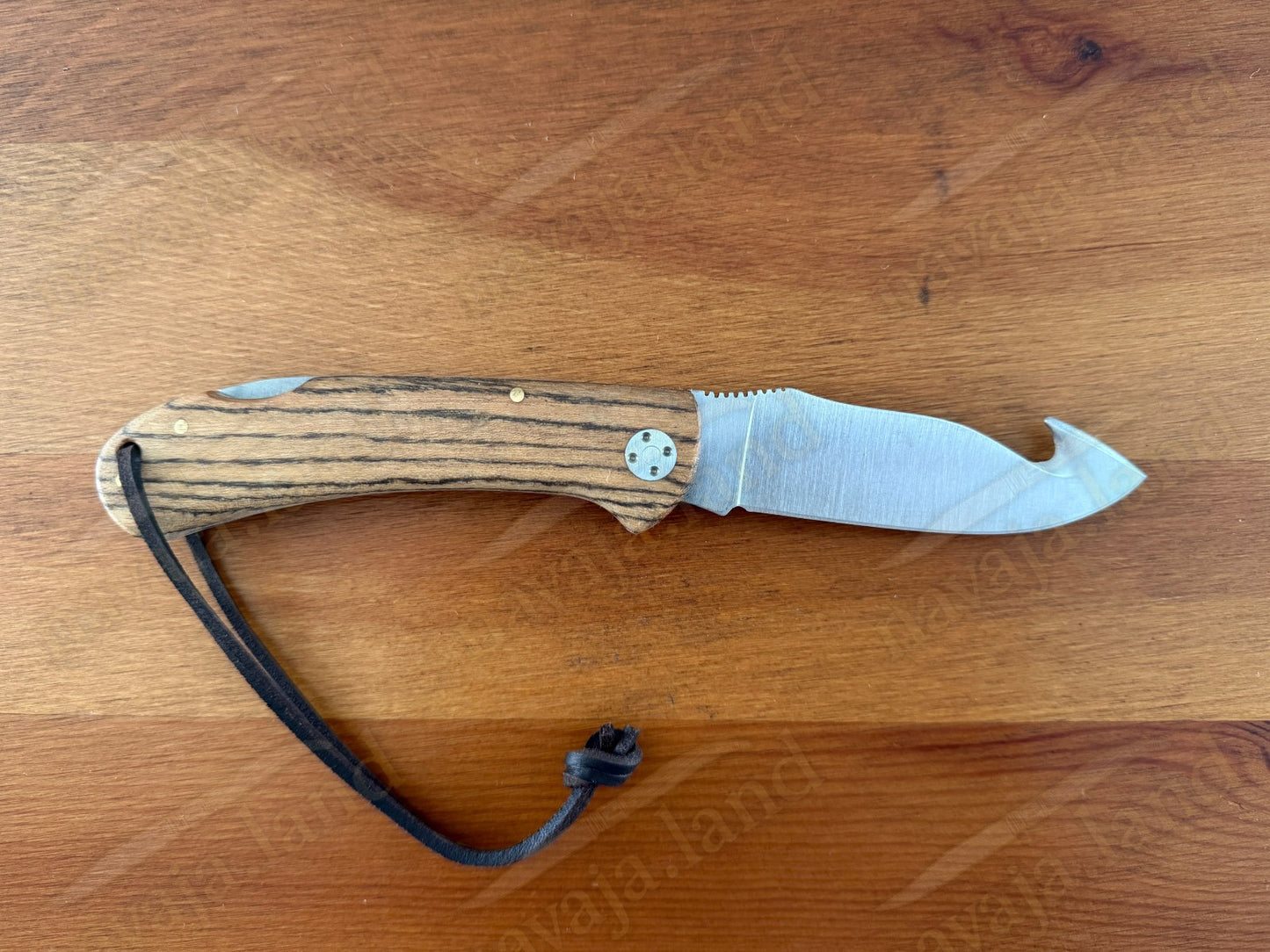 Joker Cocker Hunting Skinning Folding Knife 3.54” MOVA Blade Bocote Wood Handle