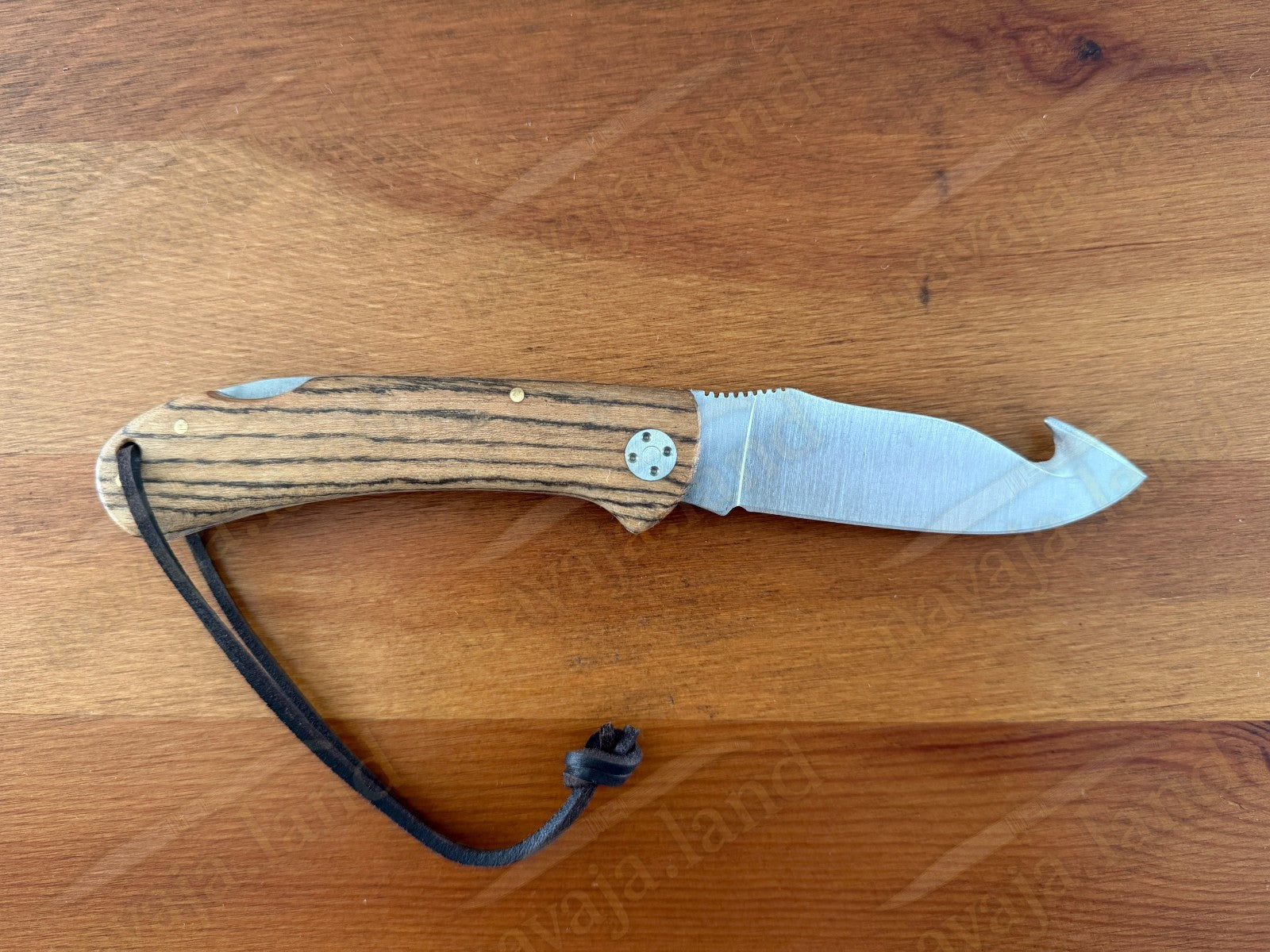 Joker Cocker Hunting Skinning Folding Knife 3.54” MOVA Blade Bocote Wood Handle