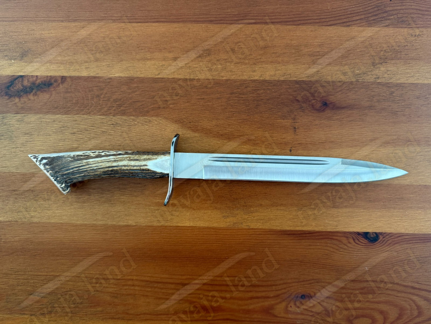Joker Chamois Hunting Knife 10” MOVA Blade | Deer Antler Handle | Made in Spain