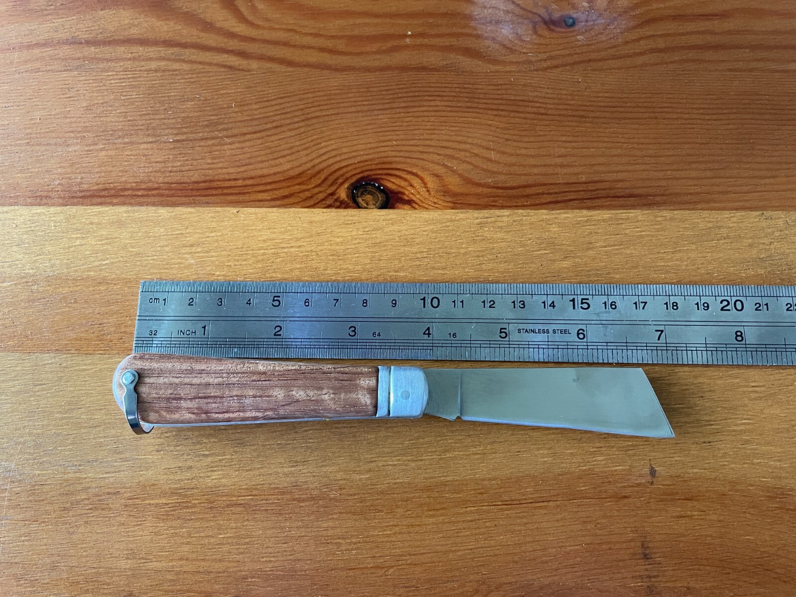 3.14" Sailor Pocket Knife Cut Tip Wood Handle Ships from USA Made in Spain