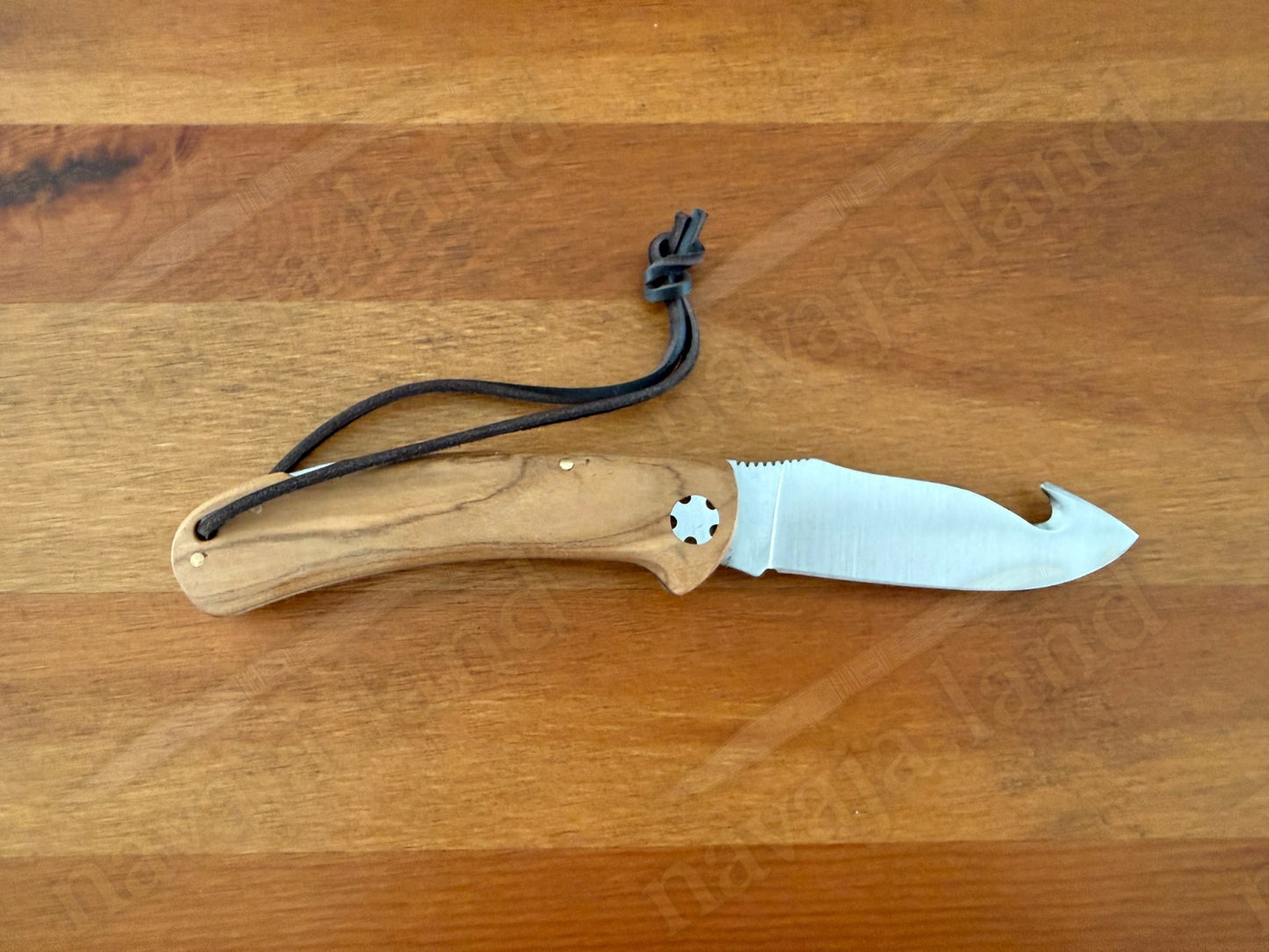 Joker Cocker Hunting Skinning Folding Knife 3.54” MOVA Blade Olive Wood Handle