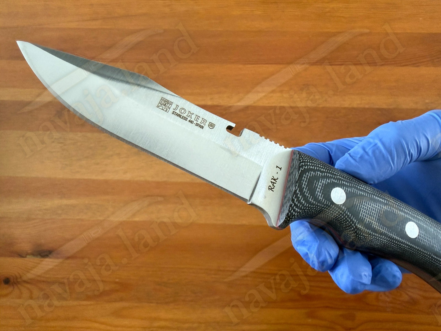 Joker RAK-1(3) Tactical Knife Full Tang | 440 Steel | Micarta Handle From Spain
