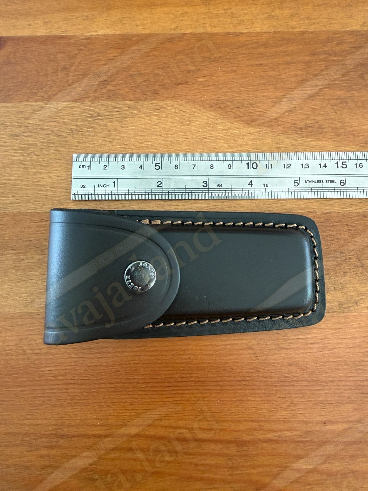 Joker Small Brown Leather Sheath – 5.12" x 1.77" (130 mm x 45 mm)