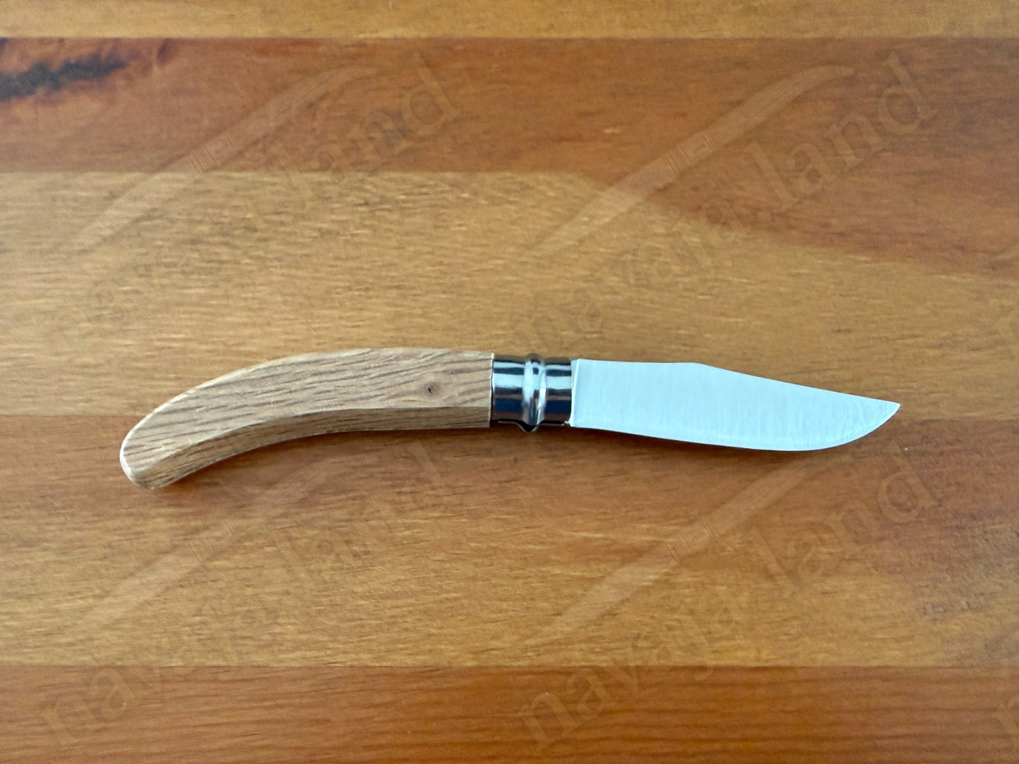 Oak Wood Handle Joker Folding Knife 8 cm (3.15 in) Blade with Viroblock Lock