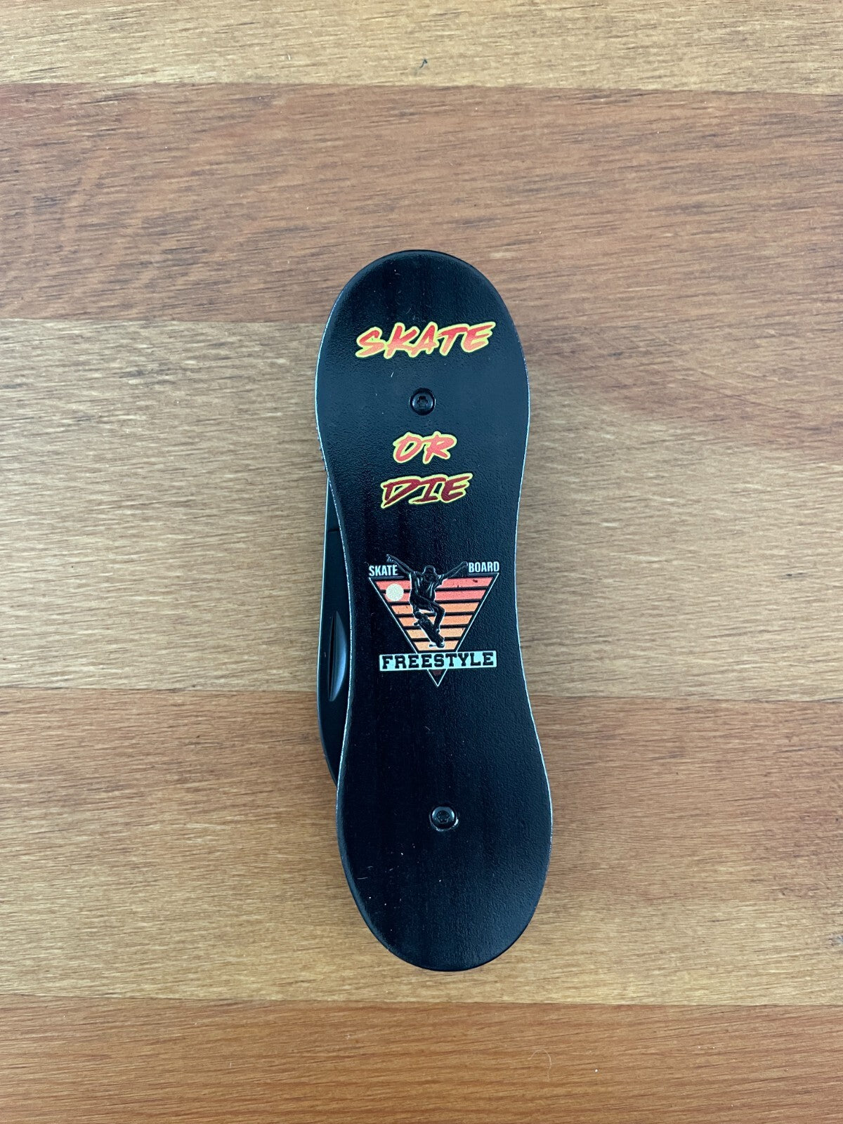 3.14 in. Navaja Skate Board Pocket Knife Bottle Opener Liner Lock From Spain