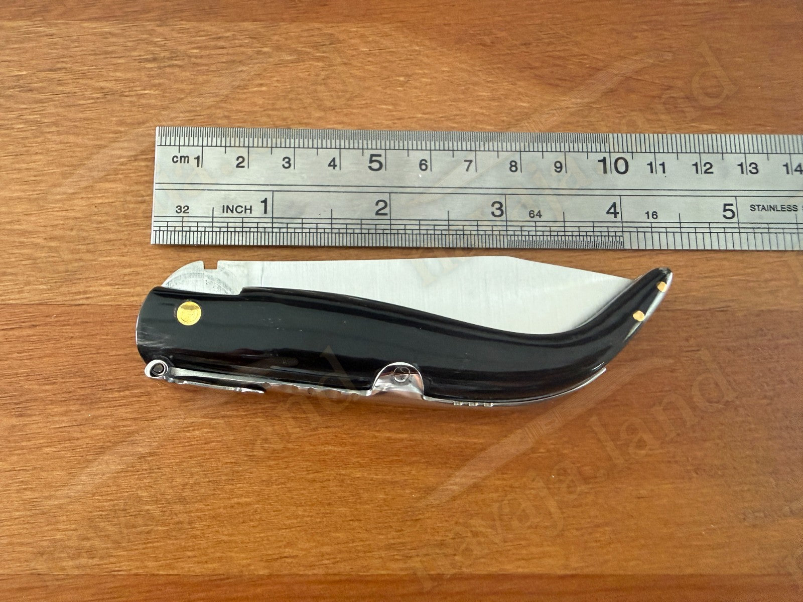 3.2” Joker Pastora Folding Knife Buffalo Horn Handle MOVA 1.4116 Stainless Steel