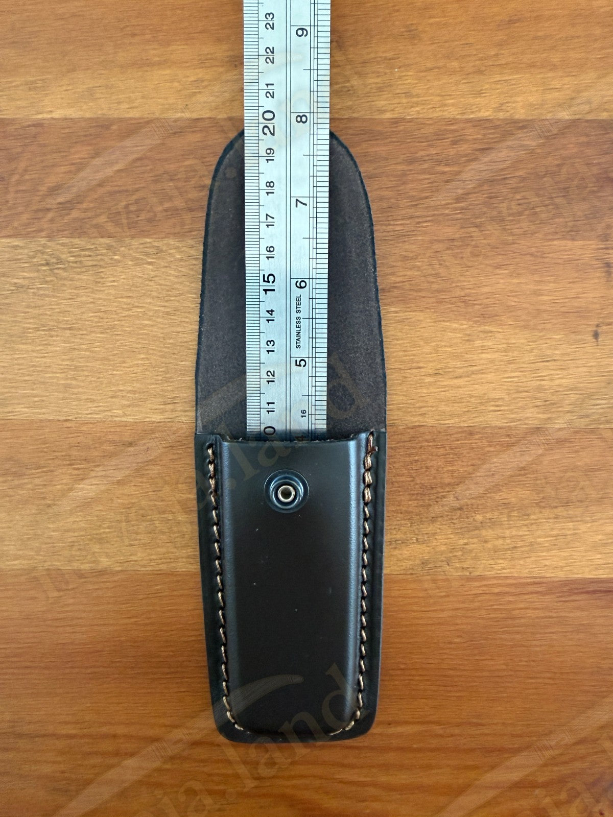 Joker Small Brown Leather Sheath – 5.12" x 1.77" (130 mm x 45 mm)