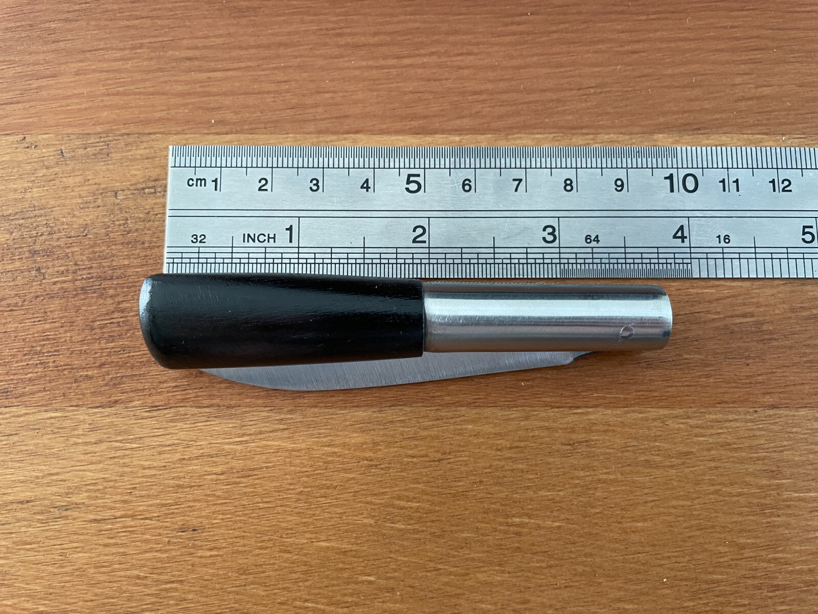 2.8" 420 Steel FL Taramundi Handmade Pocket Knife Spanish Navaja Ebony Handle