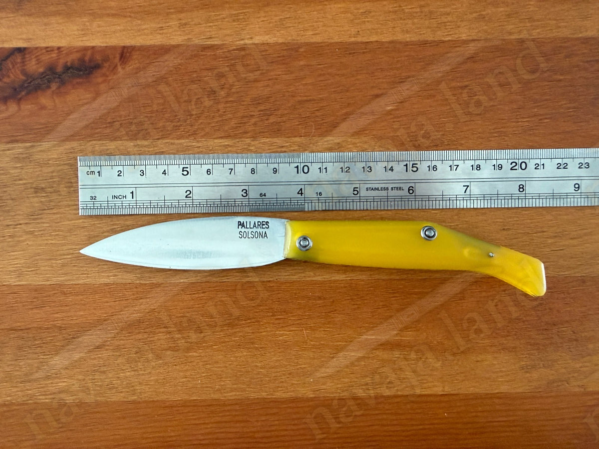 Pallares Solsona Pocket Knife Carbon Steel 3.5" / 9 cm Slipjoint EDC From Spain