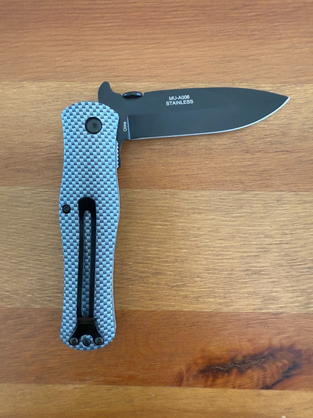 3.25" BLADE STAINLESS STEEL SPRING ASSISTED OPENING NYLON FIBER HANDLE