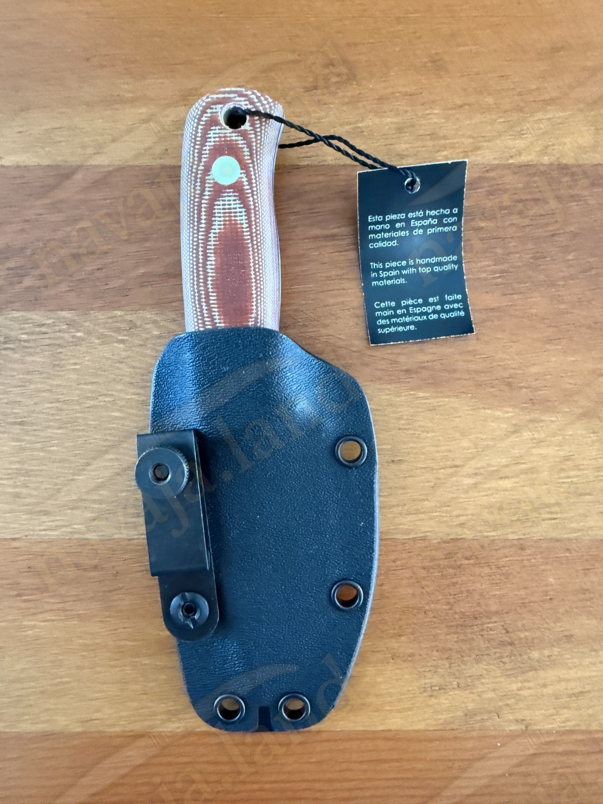 Joker Erizo TS1 3" Bohler N695 Steel Blade Fixed Knife Micarta Kydex Sheath