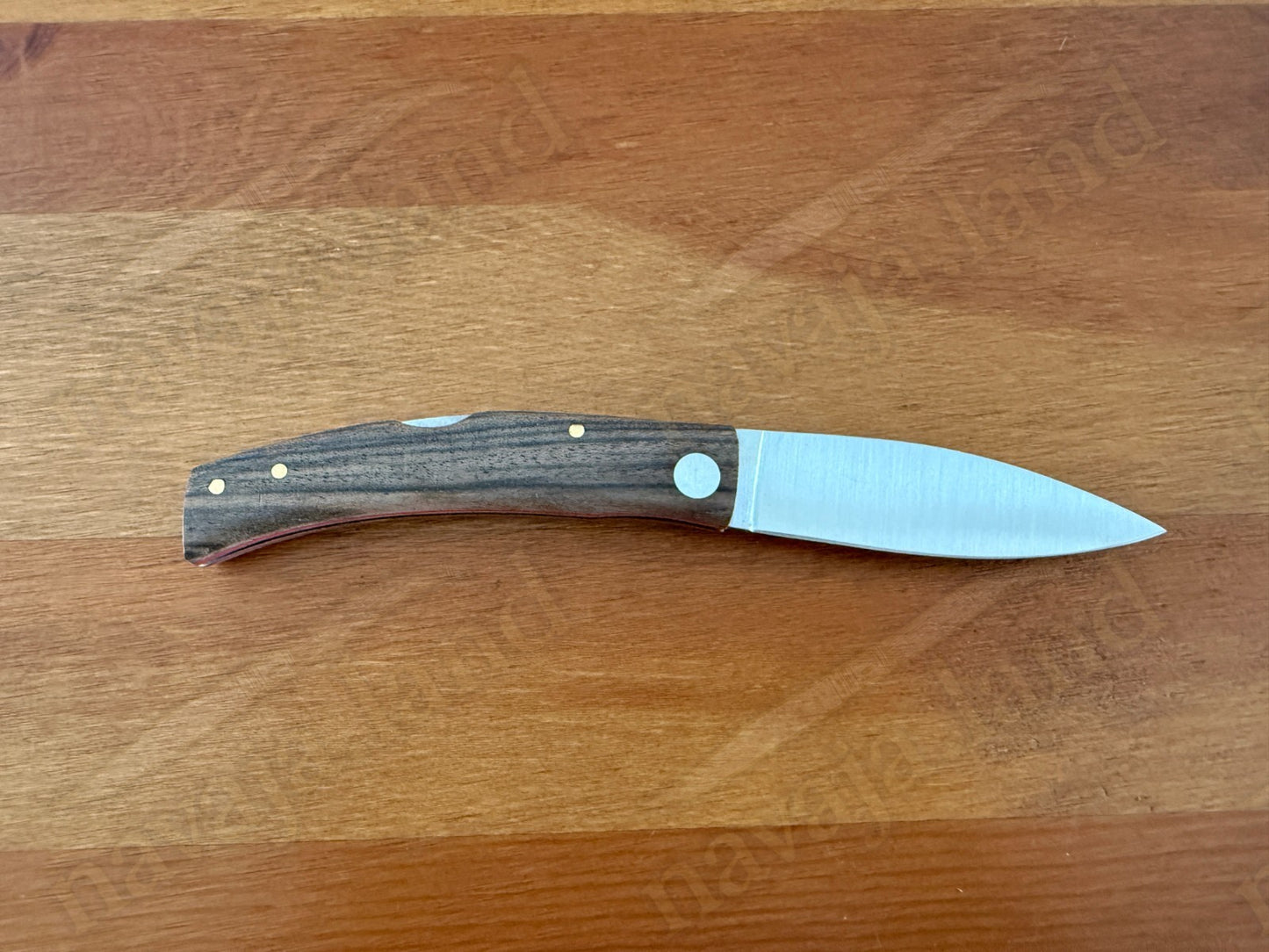 Joker BECADA Knife – 3.15” Sandvik 14C28N Blade | Walnut Handle | Red Liners