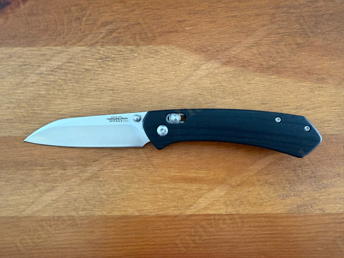 Folding Knife G10 Handle - D2 Steel - 3.4" Blade Axis Lock w/ Presentation Box