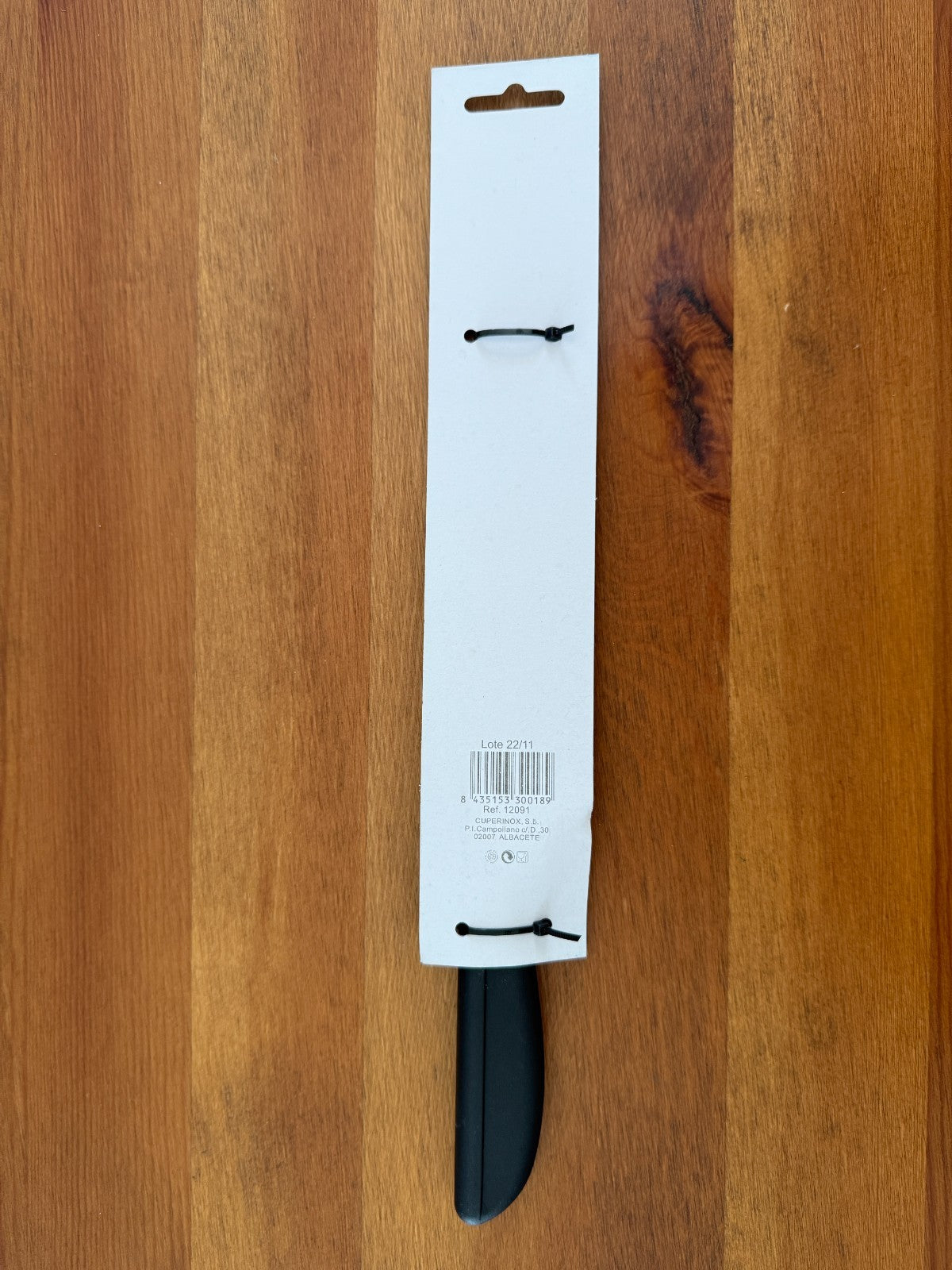 Cuperinox Bread Knife – 8" Stainless Steel Blade (From Spain) Cuchillo Panero