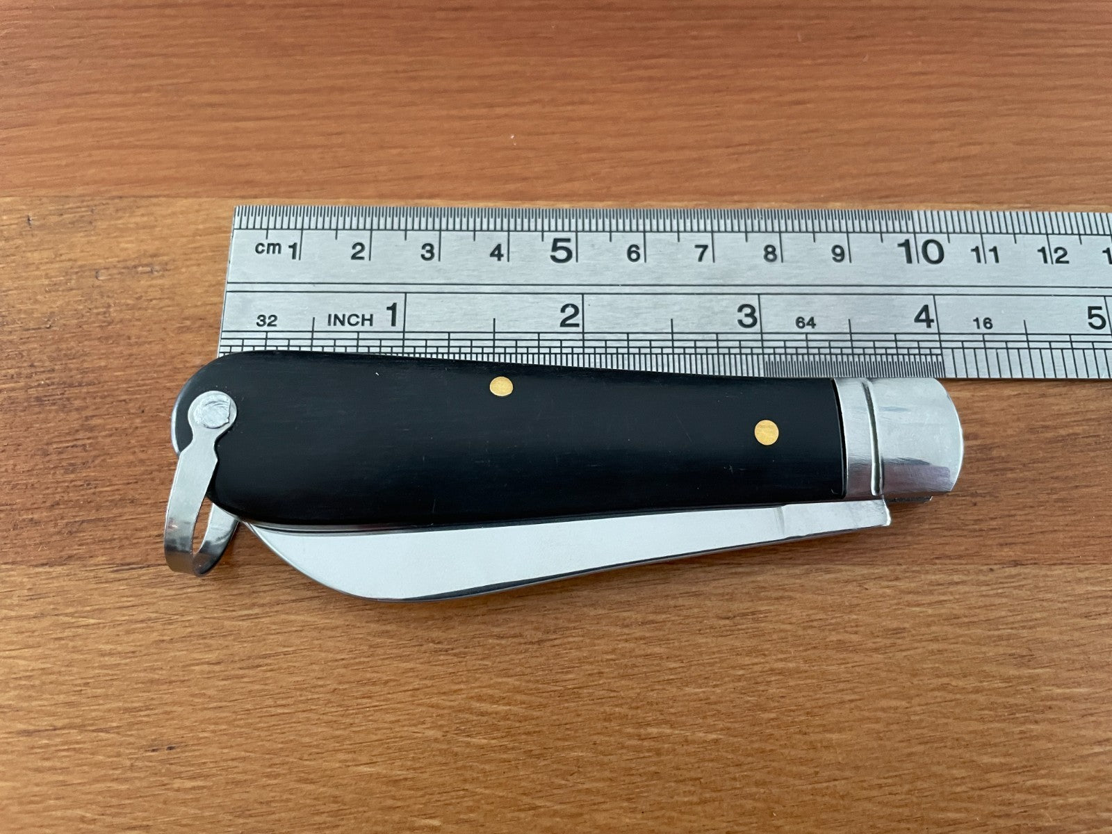 3.14" Sailor Marinera Folding Pocket Knife Parrot Tip Plastic Scales - Spain