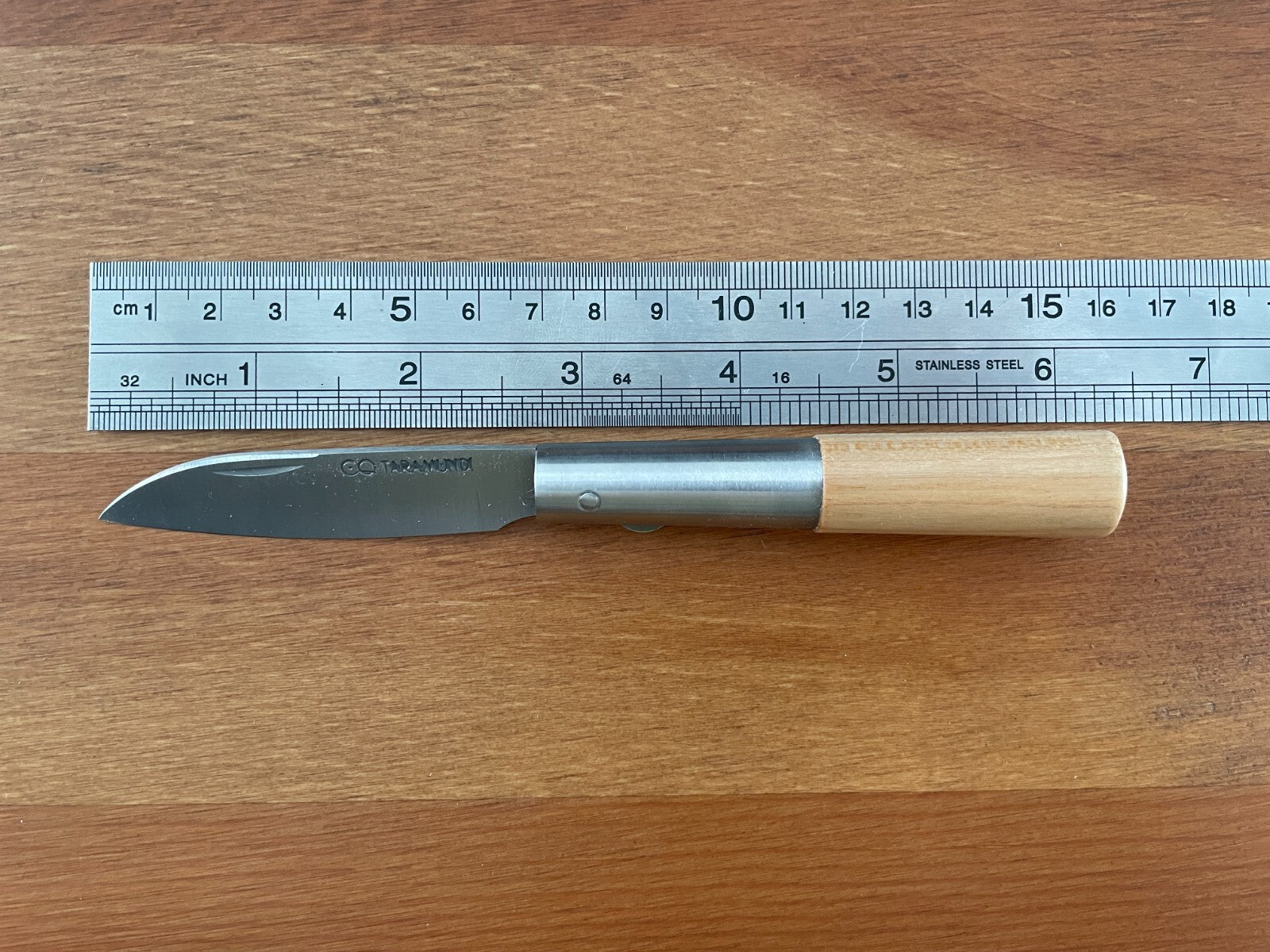 2.75" CQ Taramundi Pocket Knife Cherry Wood Handle Made in Spain -  US Seller