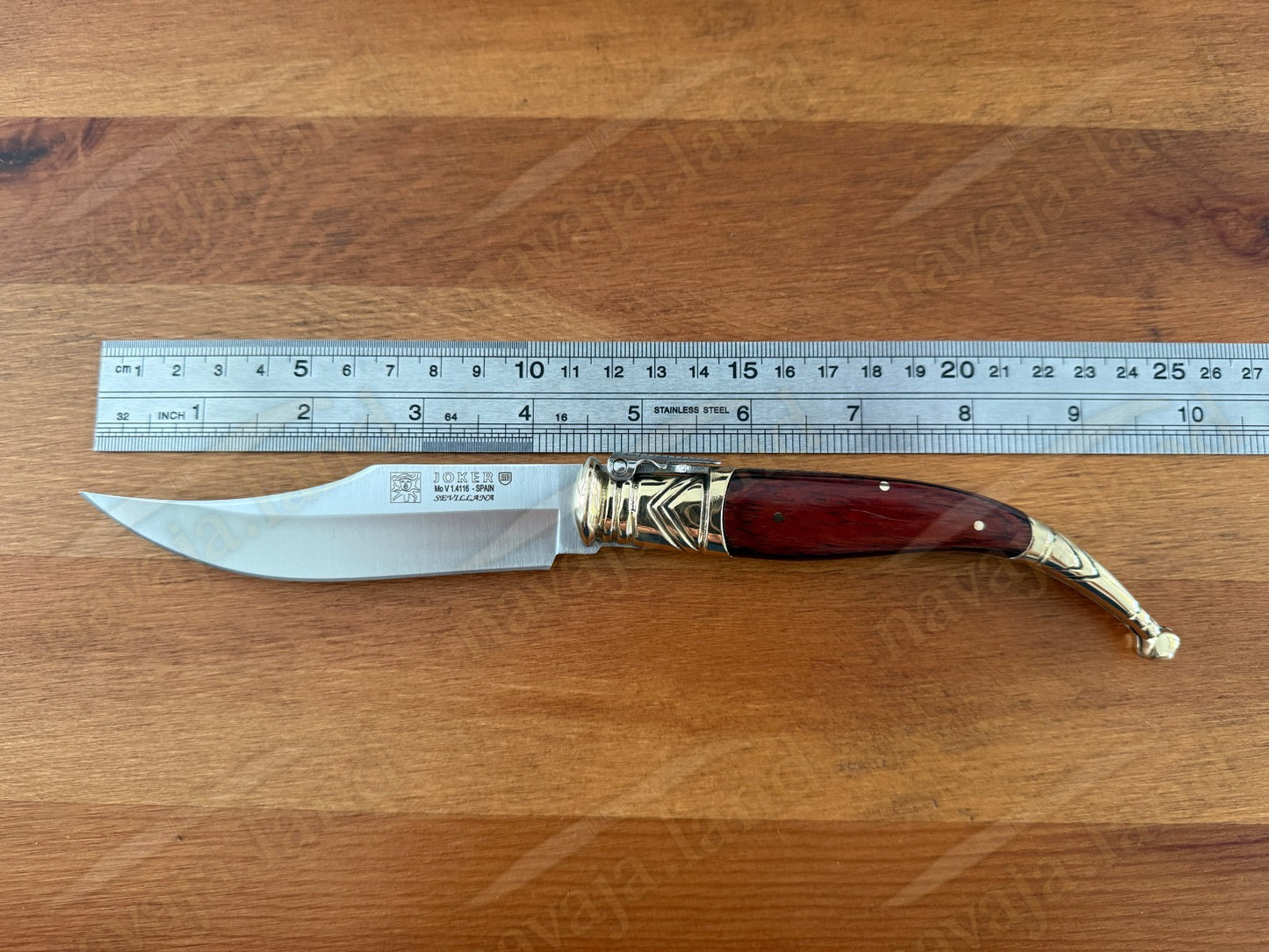 4.5” Navaja Joker Sevillana Classic Navaja Pocket Knife From Spain NO Ratchet