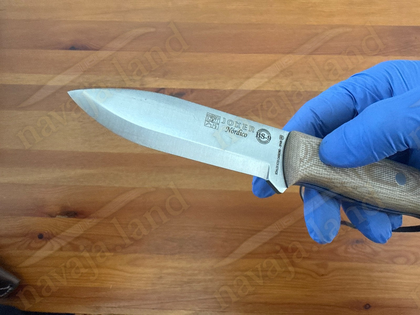 Joker BS9 Nórdico Bushcraft Knife – Micarta Handle + Firesteel – Made in Spain