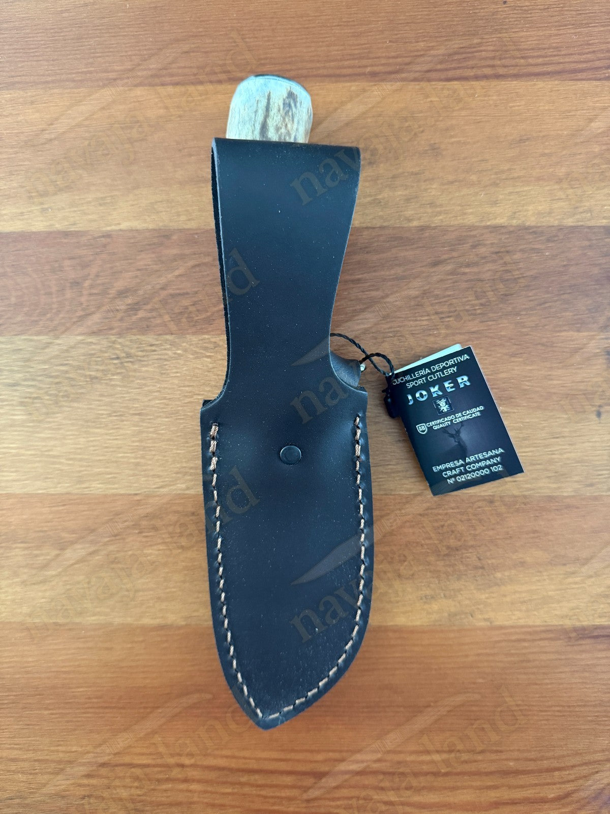 Joker Desmogue-D Skinning Knife 4.33” MOVA Blade Deer Antler Handle From Spain
