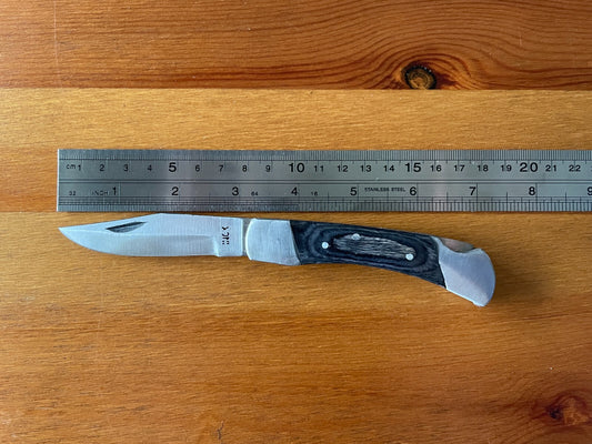 Spanish Navaja pocket knife 2.9" Wooden Scales - USA Seller