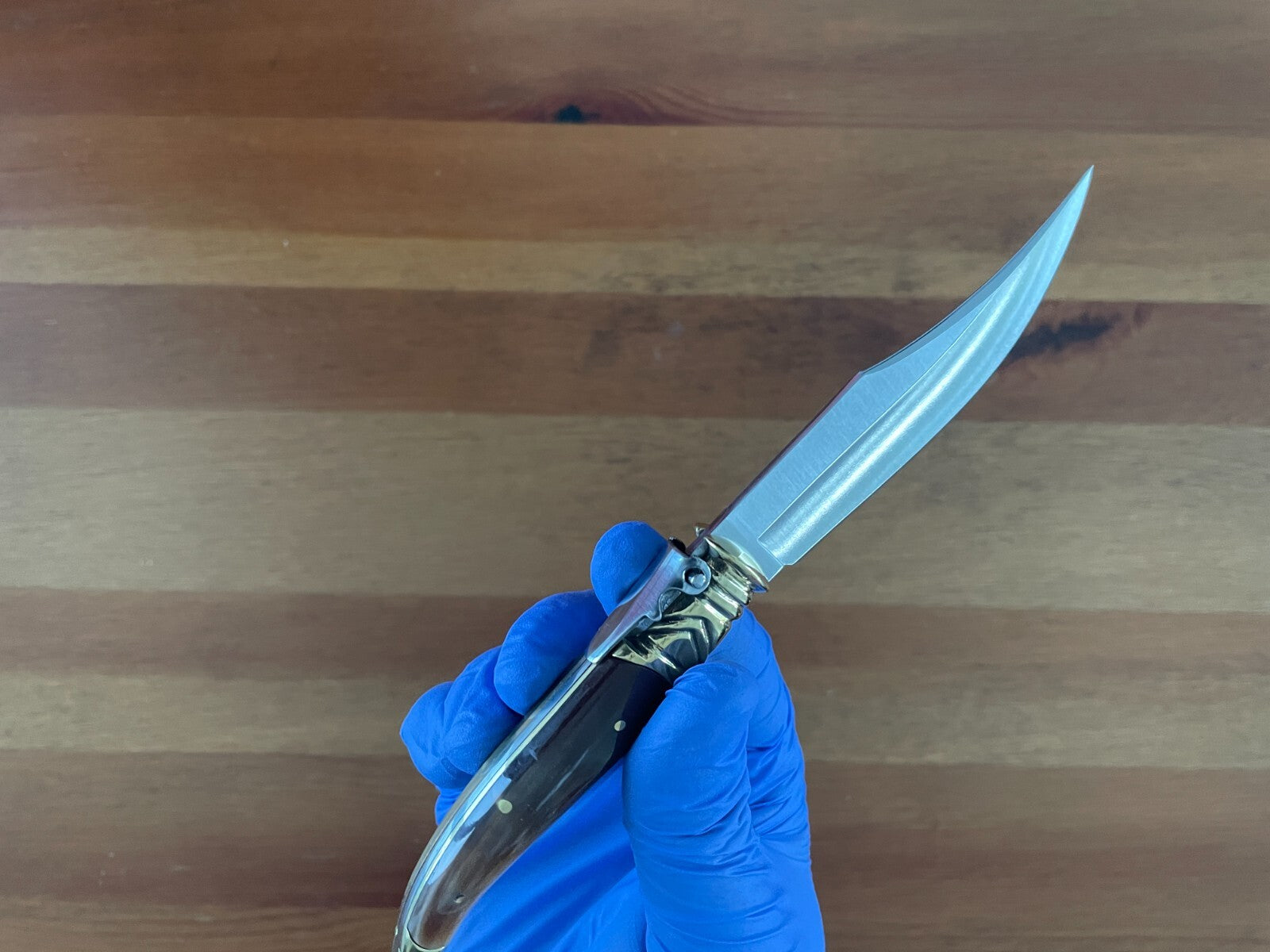 3.5” Albacete Navaja Joker Sevillana Knife Bullhorn Handle Handmade High Quality