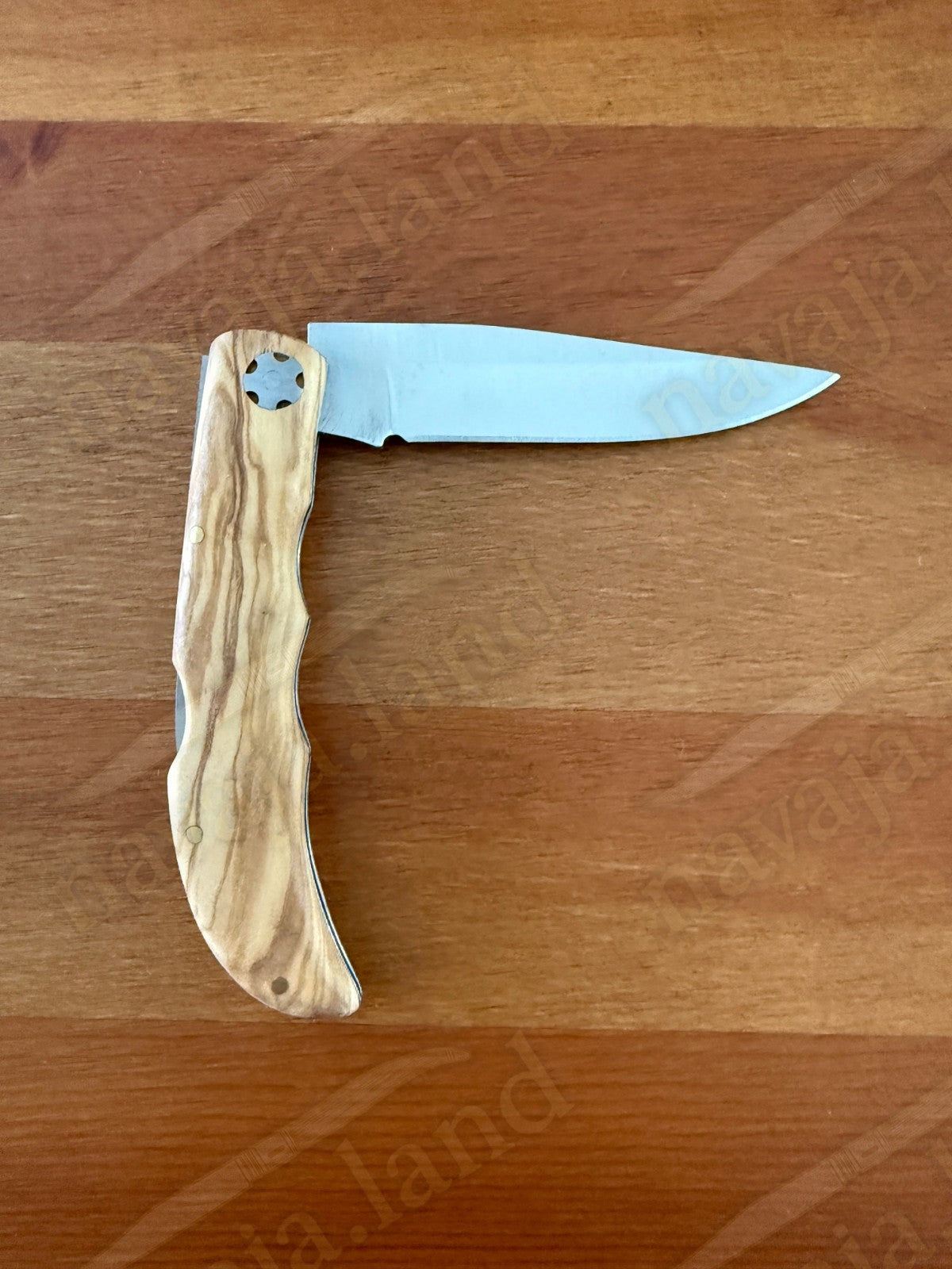 3.74” Joker Pointer Folding Pocket Knife (Olive Wood Handle) From Spain