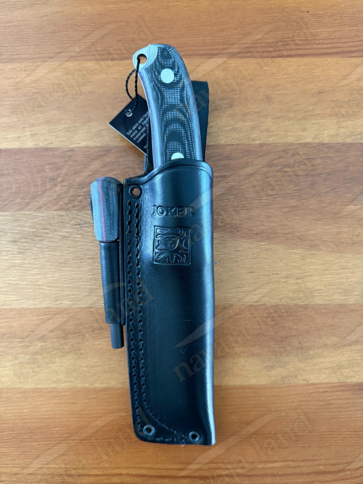 Joker Ursus Survival Knife Böhler N695 Dark Micarta + Firesteel + Paracord