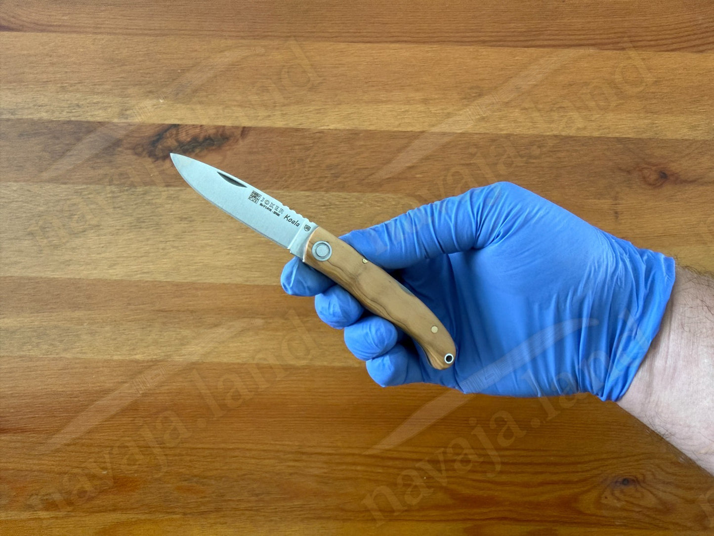 Joker Koala Pocket Knife 2.36” MOVA Blade Olive Wood Handle Handmade in Spain